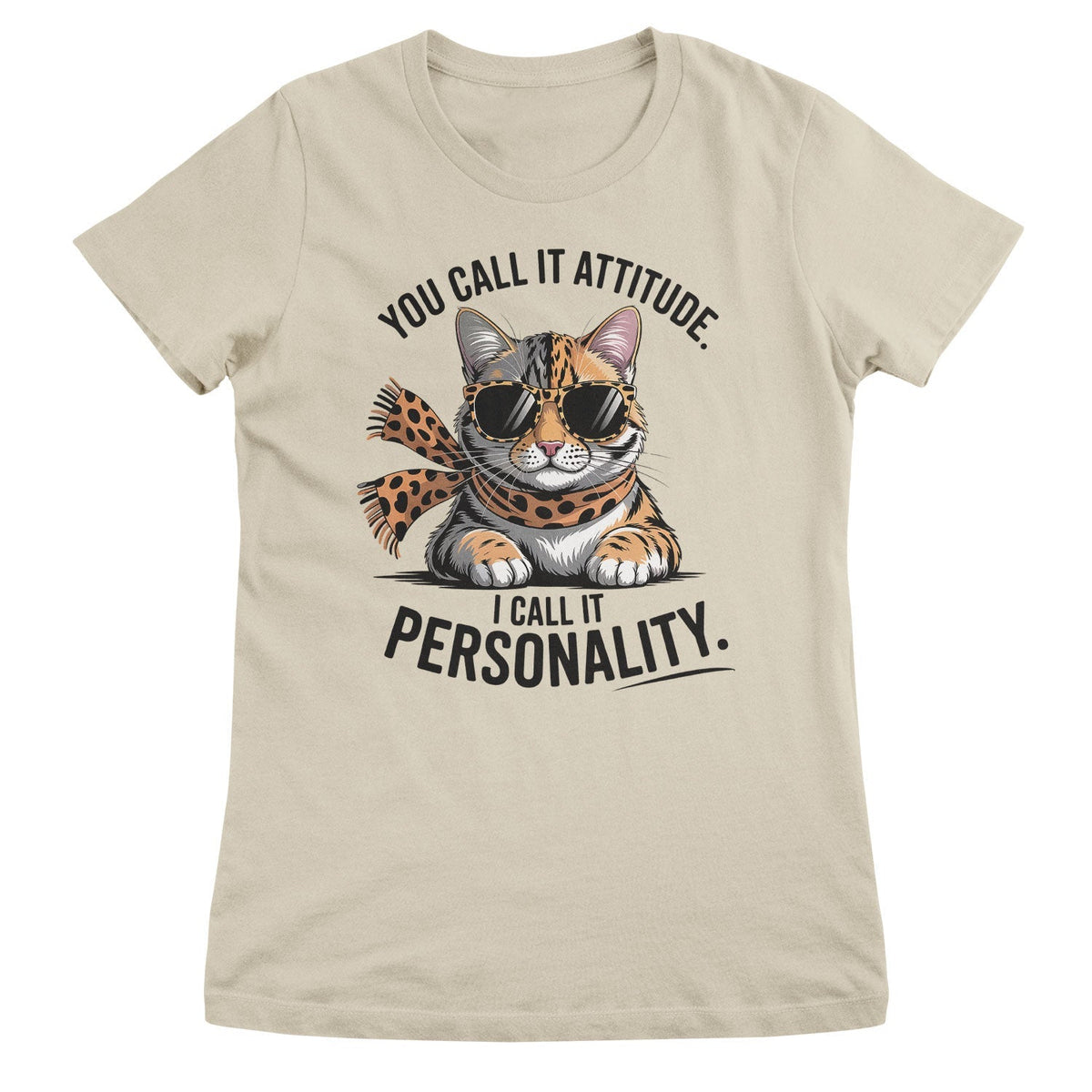 You Call It Attitude - I Call It Personality Girly Top – Top femme