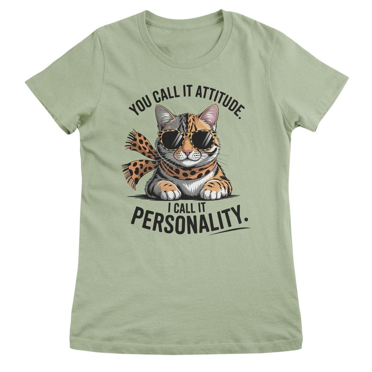 You Call It Attitude - I Call It Personality Girly Top – Top femme
