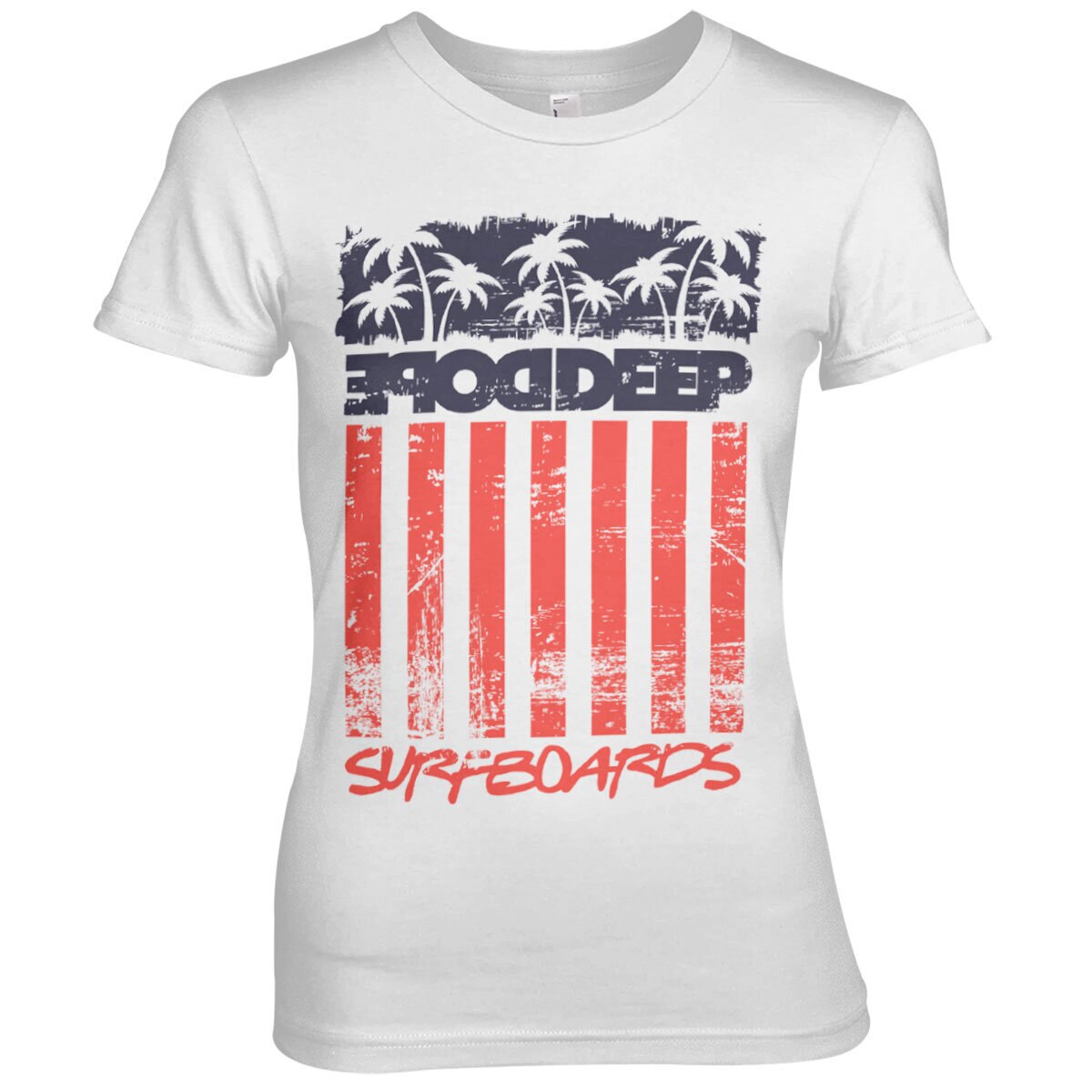 Dope & Deep Flag Girly Tee – T-shirt femme