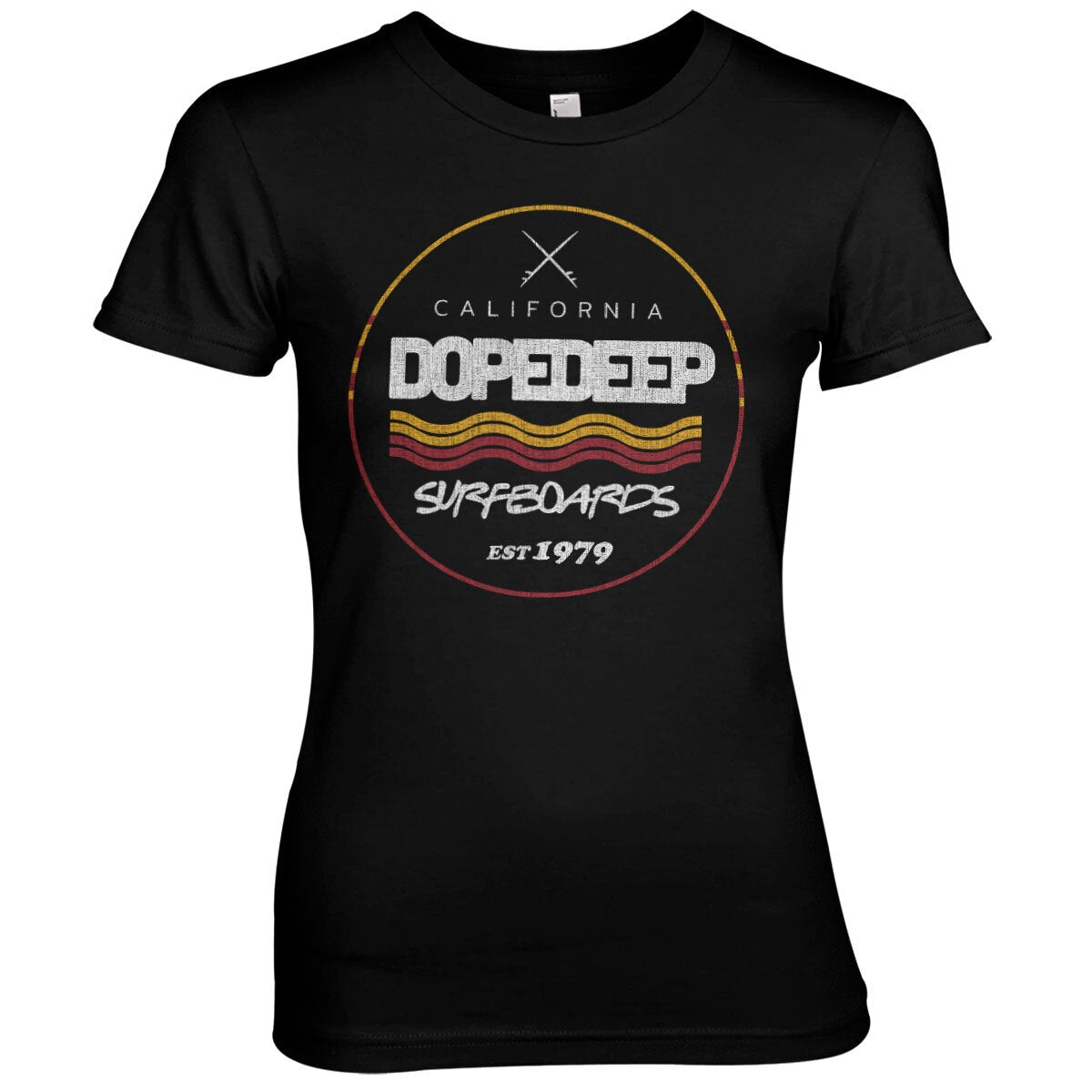DopeDeep Surfboards Since 1979 Girly Tee – T-shirt femme
