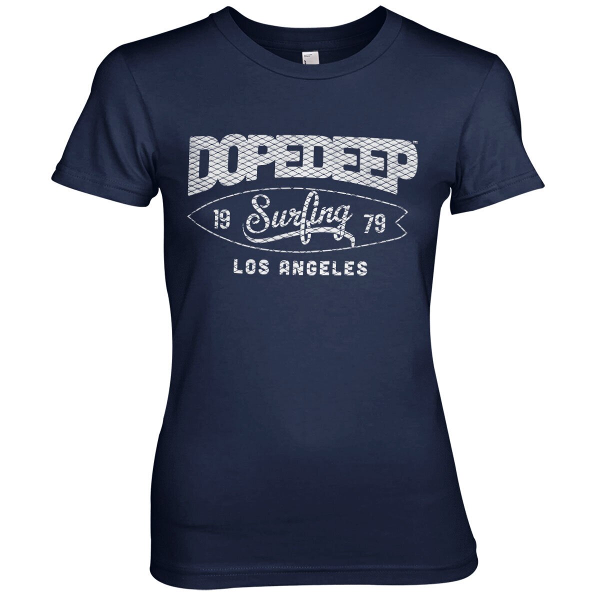 D&D Los Angeles Surfing Girly Tee – T-shirt femme