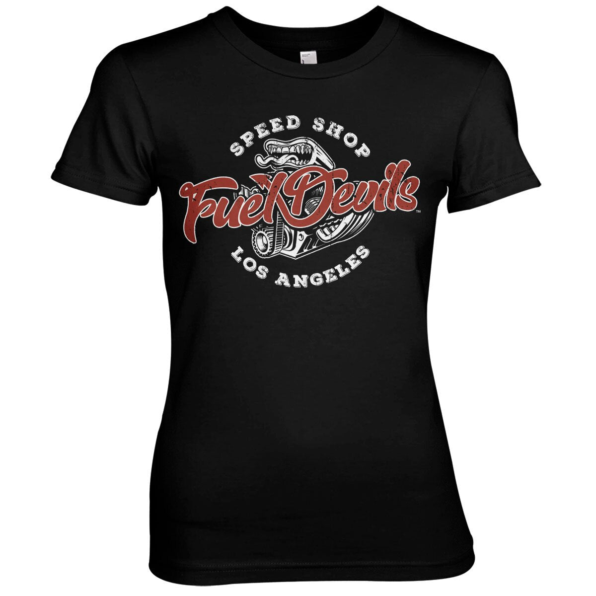 Fuel Devils Speed Shop Girly Tee – T-shirt femme