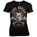 Fuel Devils Satans Pistons Girly Tee – T-shirt femme