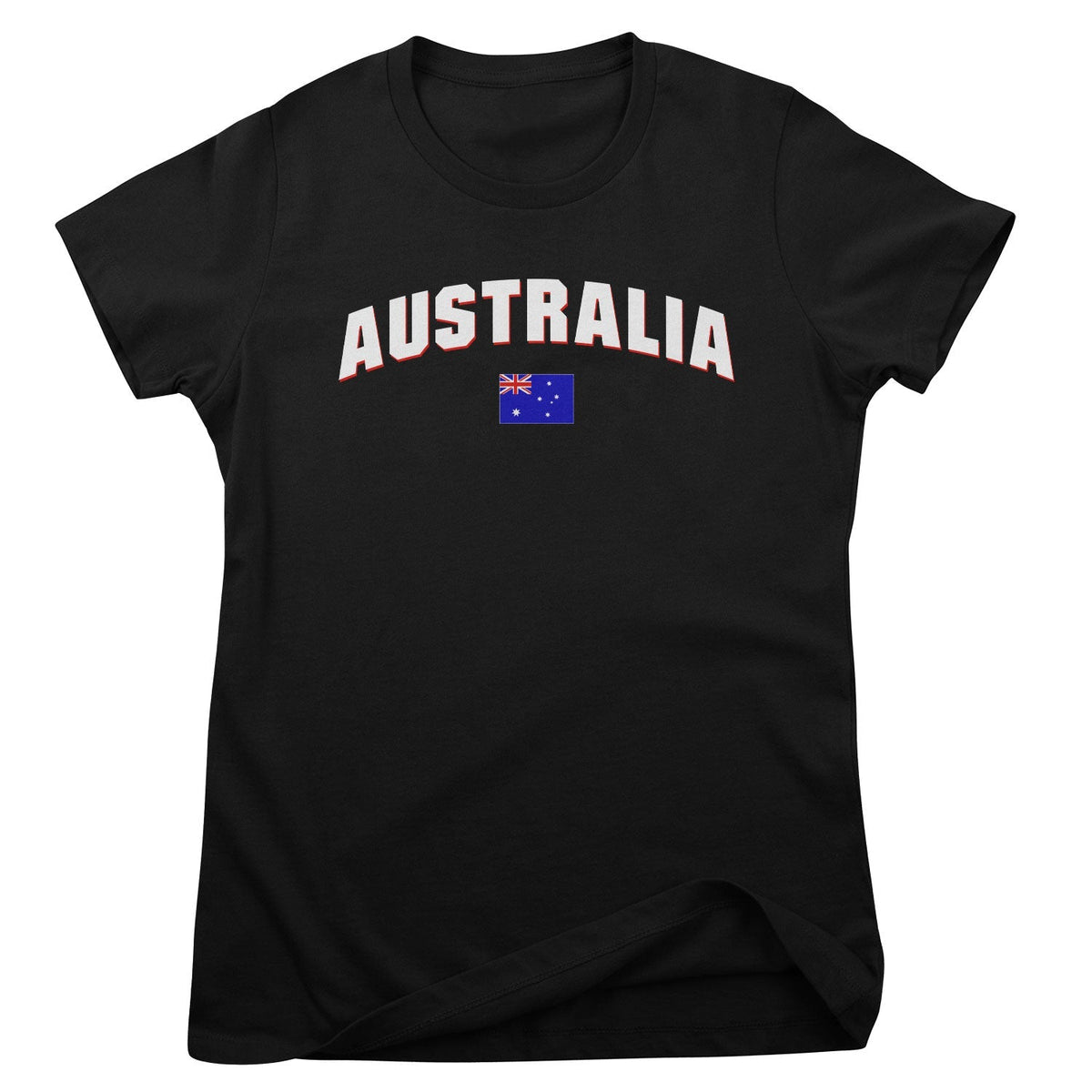 Australia Flag Girly Tee – T-shirt femme