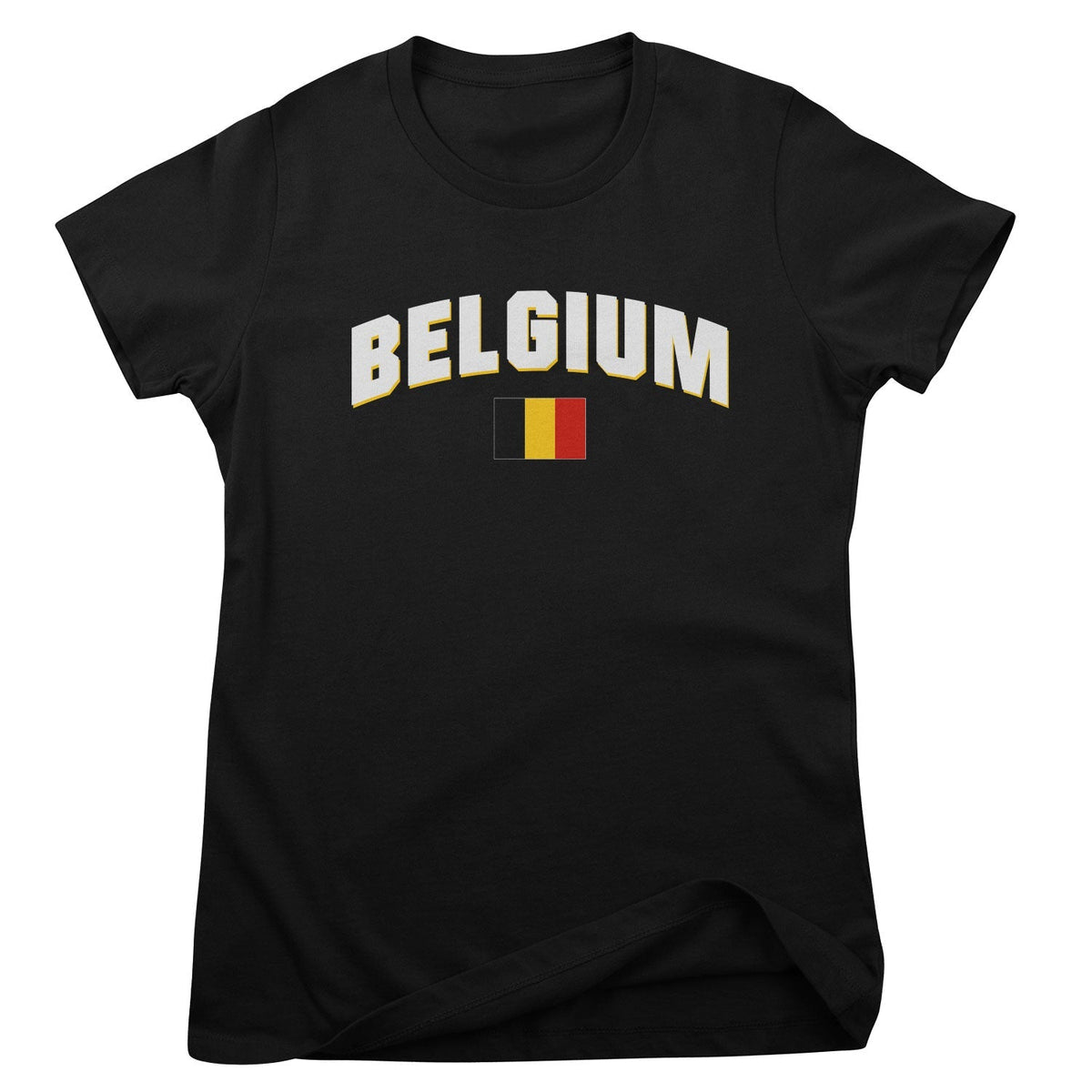 Belgium Flag Girly Tee – T-shirt femme