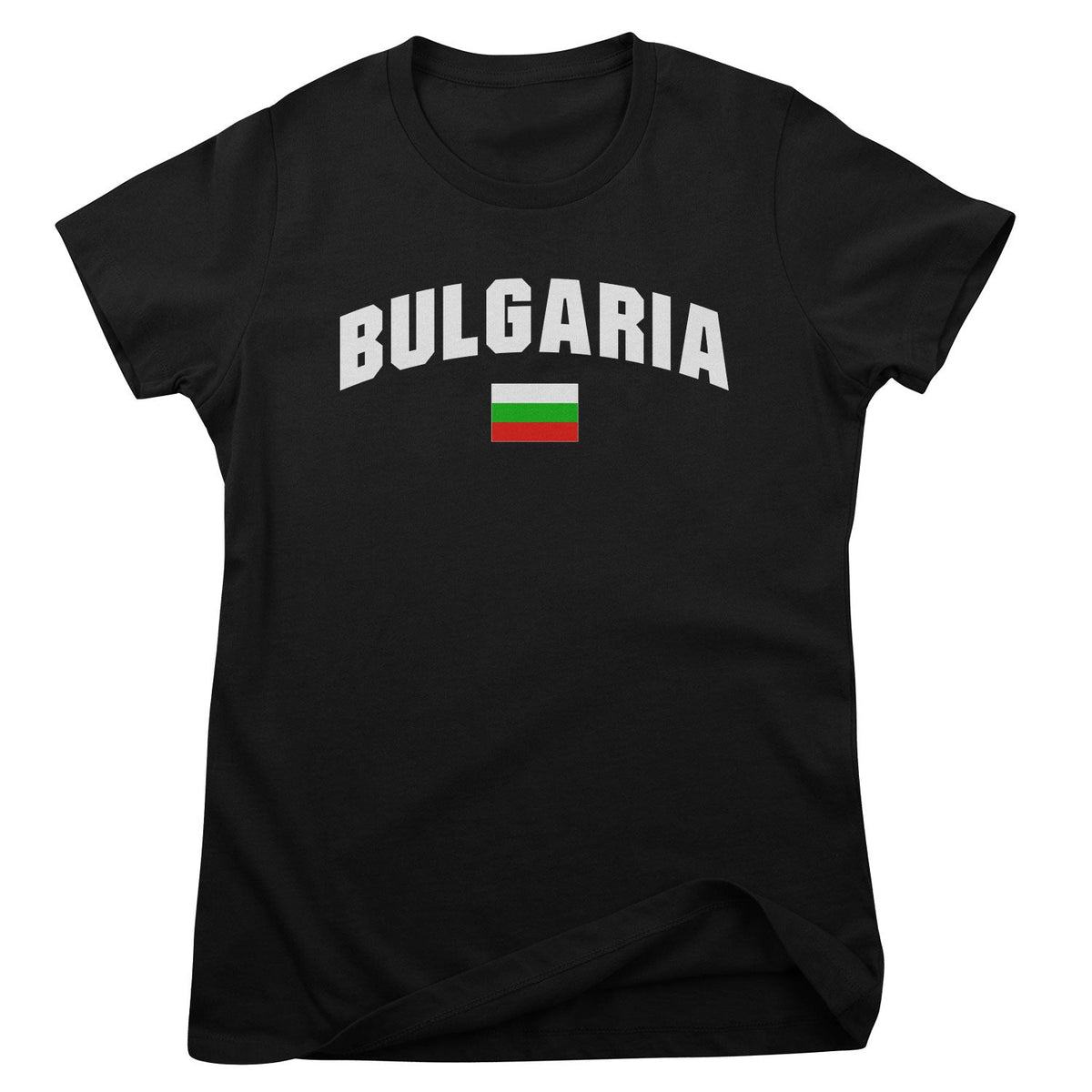 Bulgaria Flag Girly Tee – T-shirt femme