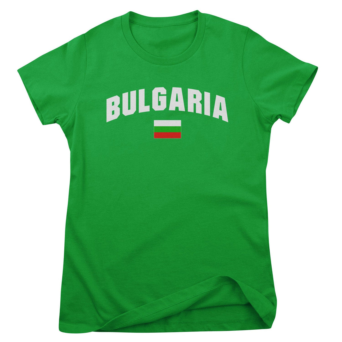 Bulgaria Flag Girly Tee – T-shirt femme