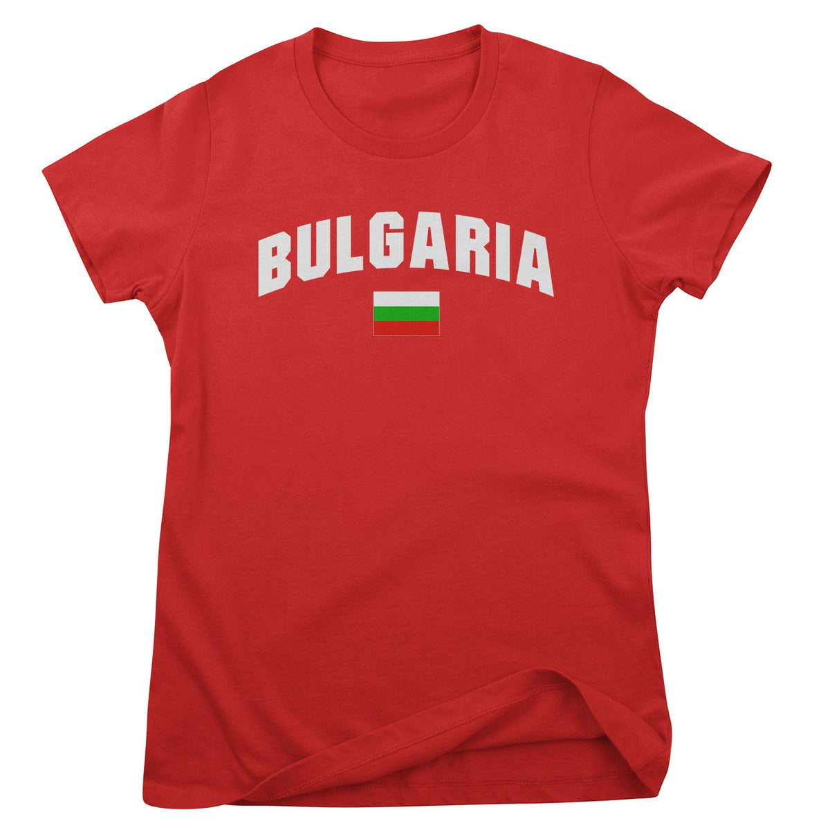 Bulgaria Flag Girly Tee – T-shirt femme