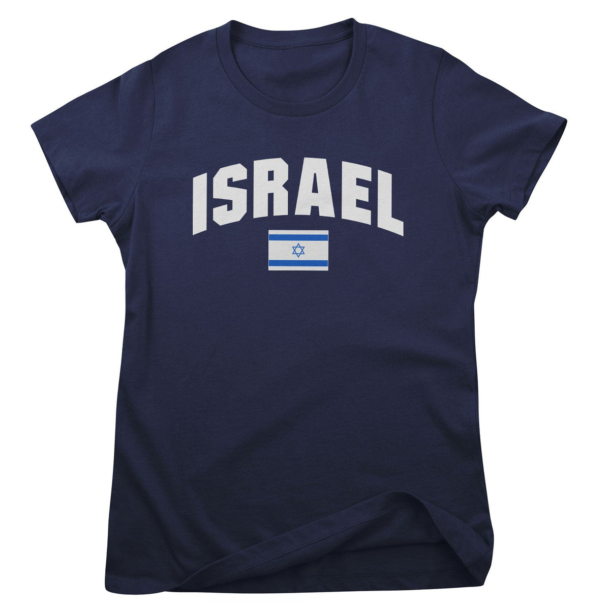 Israel Flag Girly Tee – T-shirt femme