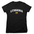 Lithuania Flag Girly Tee – T-shirt femme