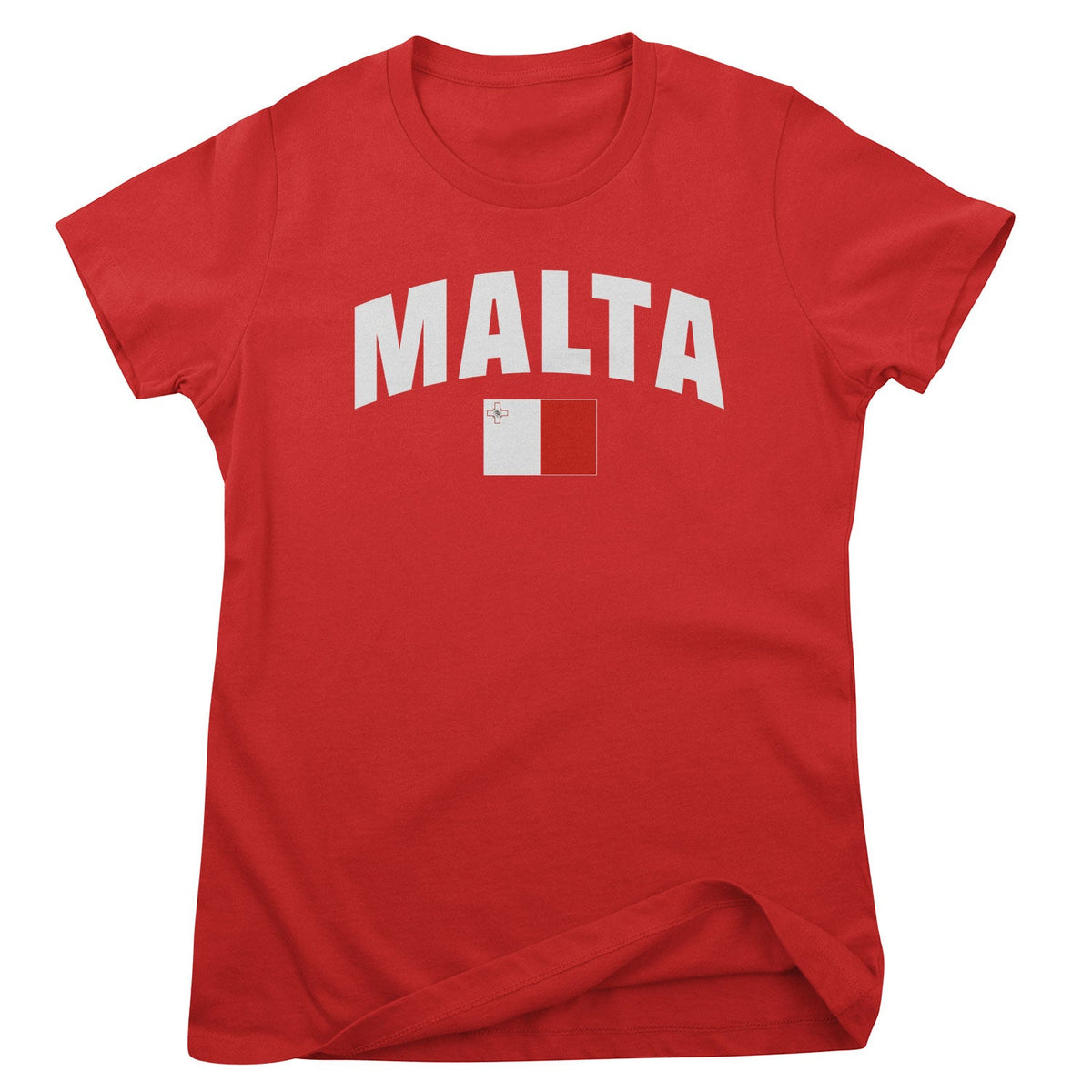 Malta Flag Girly Tee – T-shirt femme