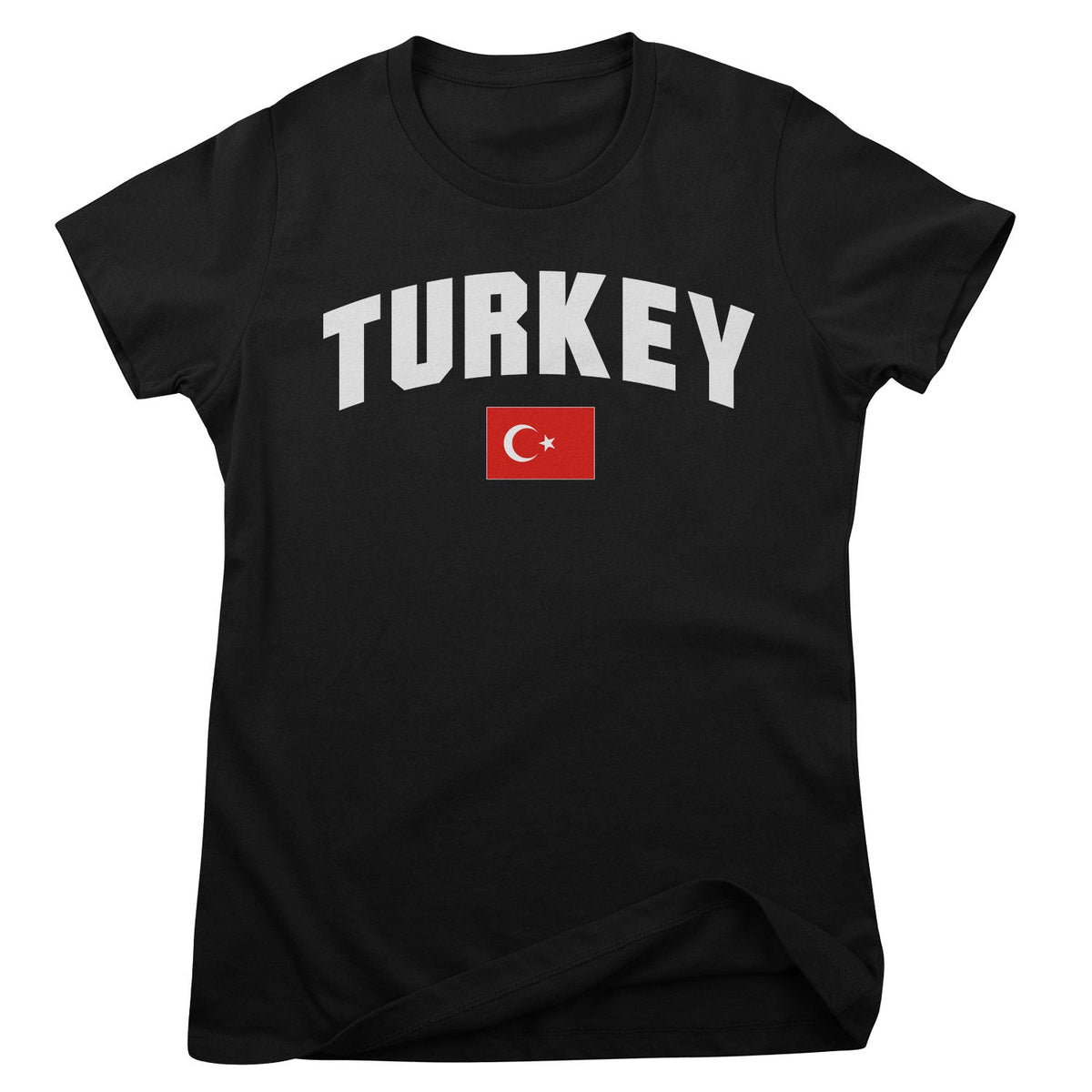 Turkey Flag Girly Tee – T-shirt femme