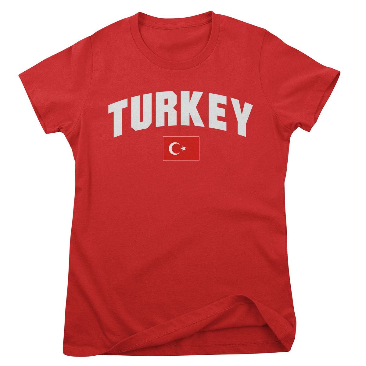 Turkey Flag Girly Tee – T-shirt femme