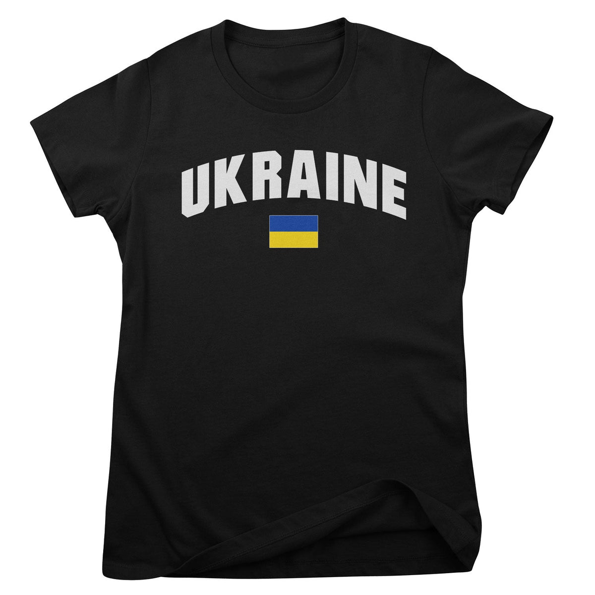 Ukraine Flag Girly Tee – T-shirt femme