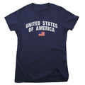United States of America Flag Girly Tee – T-shirt femme