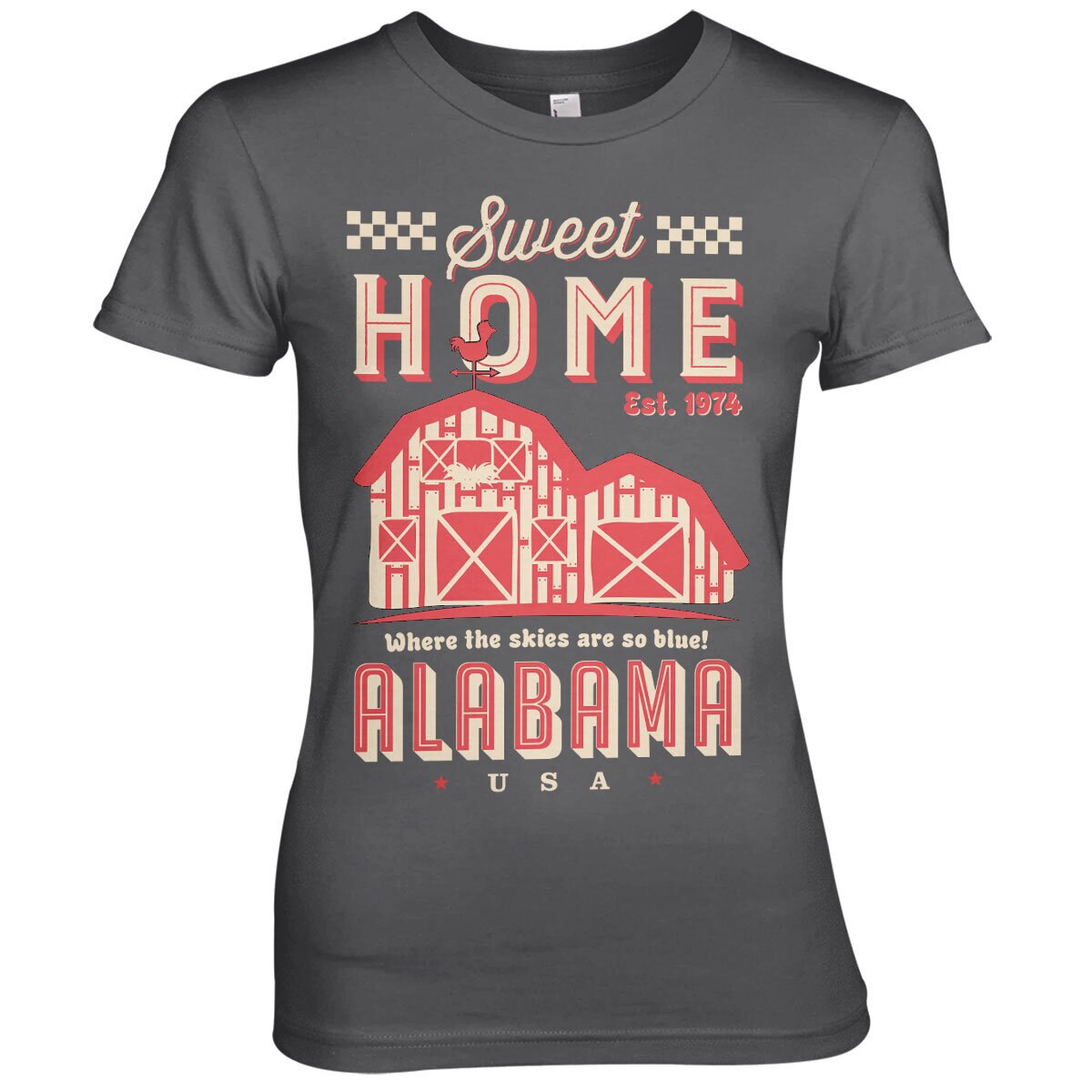 Sweet Home Alabama Girly Tee – T-shirt femme