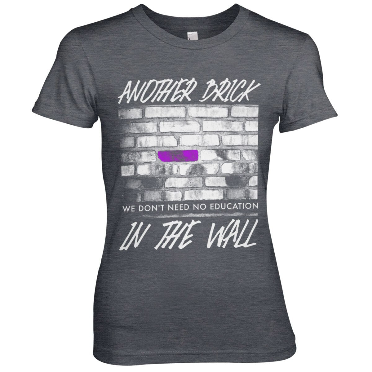 Another Brick In The Wall Girly Tee – T-shirt femme