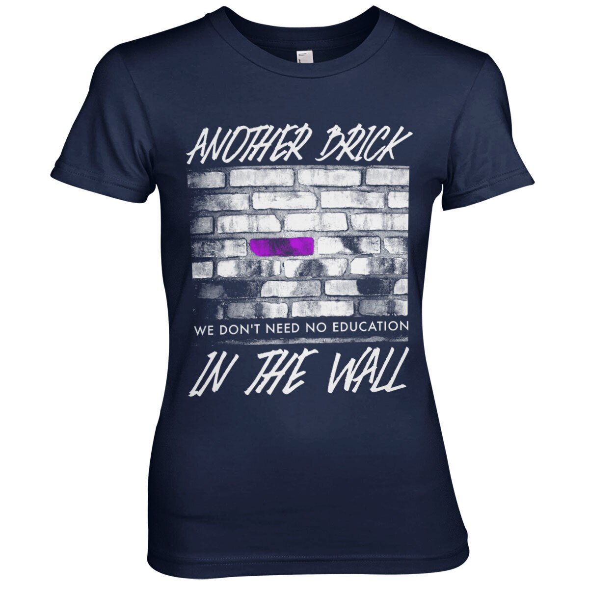 Another Brick In The Wall Girly Tee – T-shirt femme