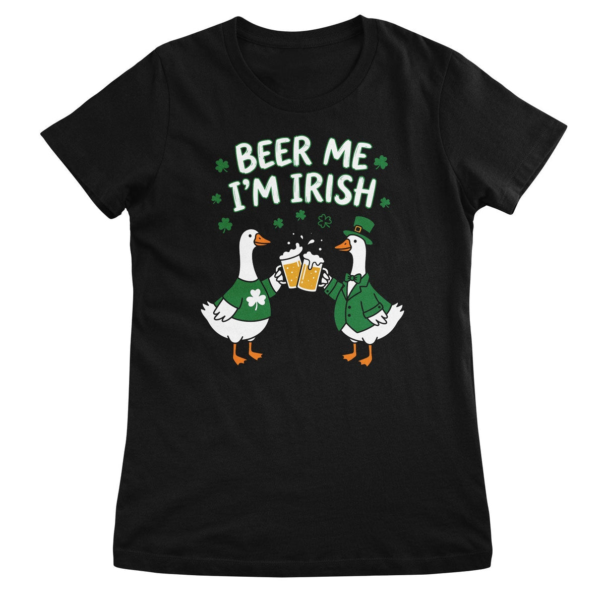 Beer Me I'm Irish Girly Top – Top femme