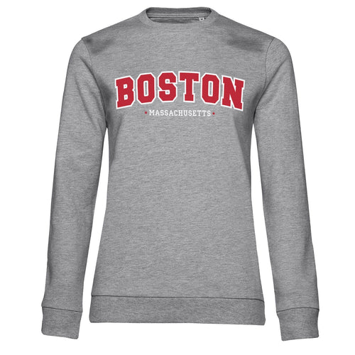 Boston - Massachusetts Girly Sweatshirt – Sweat femme