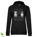 Nothin' Butt Cats Girly Hoodie – Sweat à capuche femme