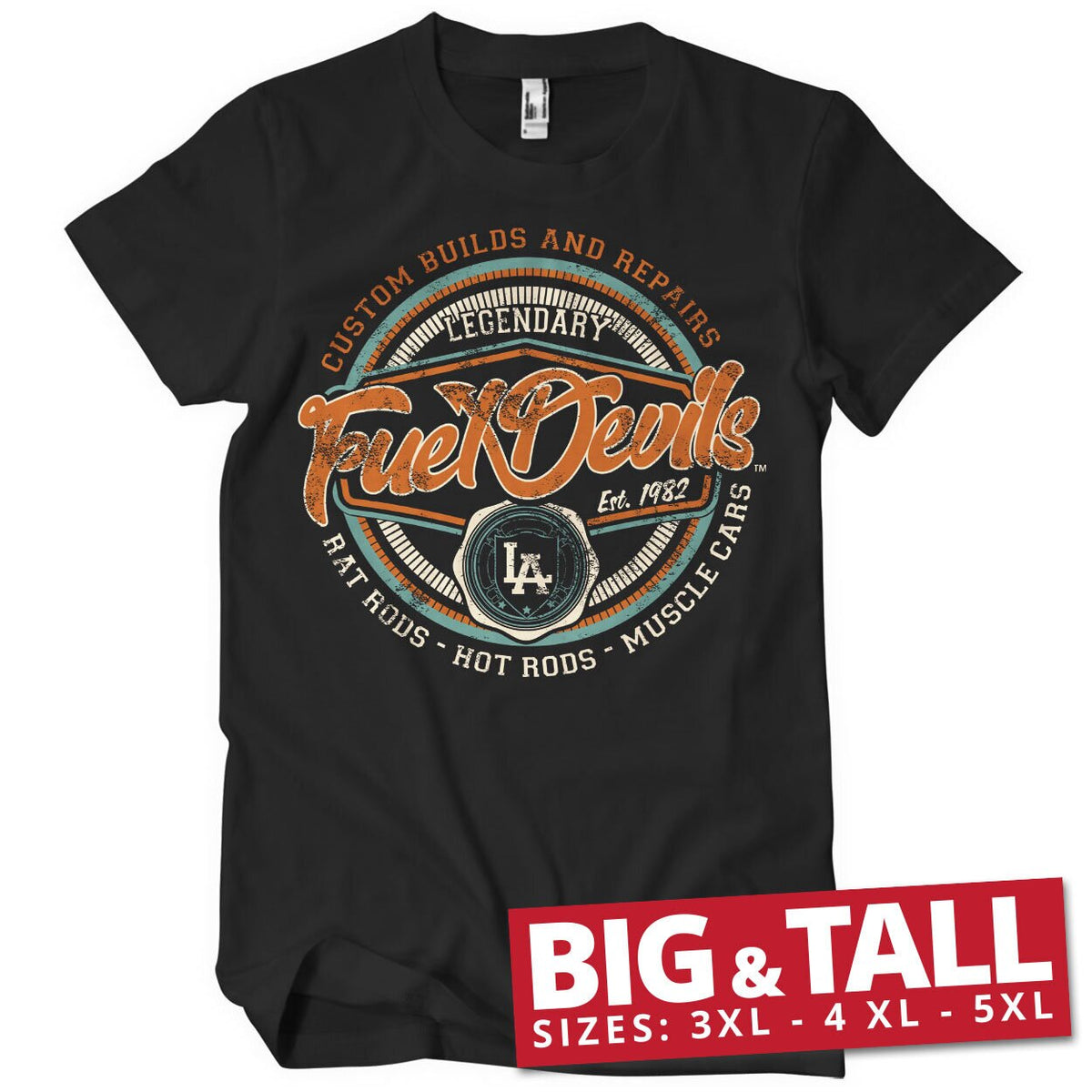 Legendary Fuel Devils Big & Tall T-Shirt – T-shirt grande taille