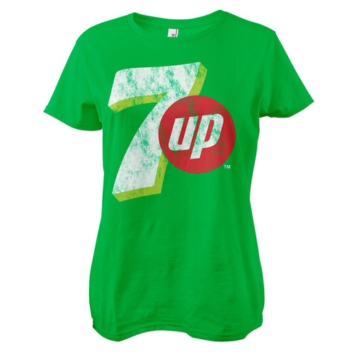 7-UP Washed Logo Girly Tee – T-shirt femme