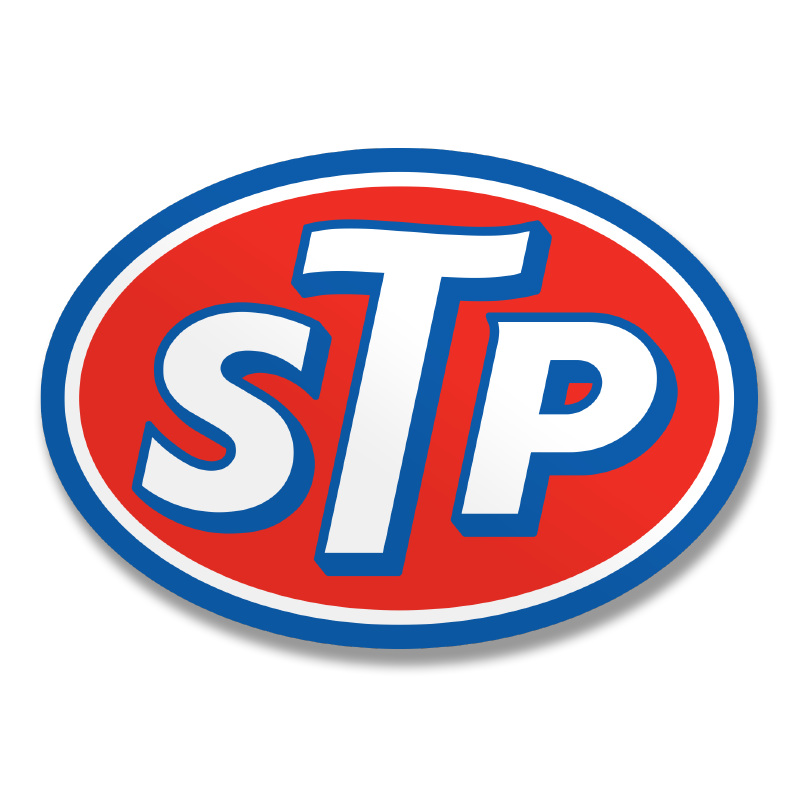STP Oval Logo Sticker – Sticker