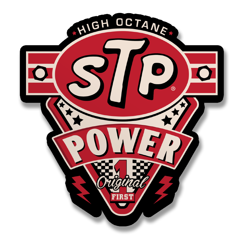 STP Power Sticker – Sticker