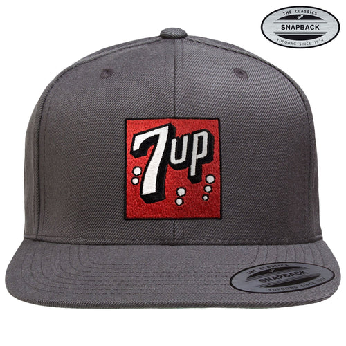 7UP Retro Logo Patch Snapback Cap – Casquette snapback