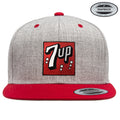 7UP Retro Logo Patch Snapback Cap – Casquette snapback