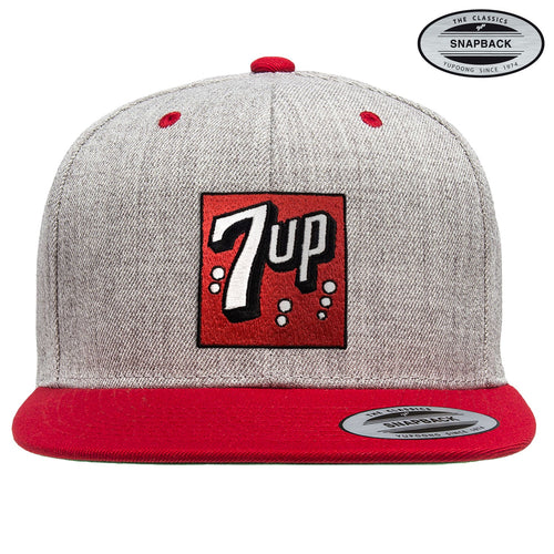 7UP Retro Logo Patch Snapback Cap – Casquette snapback