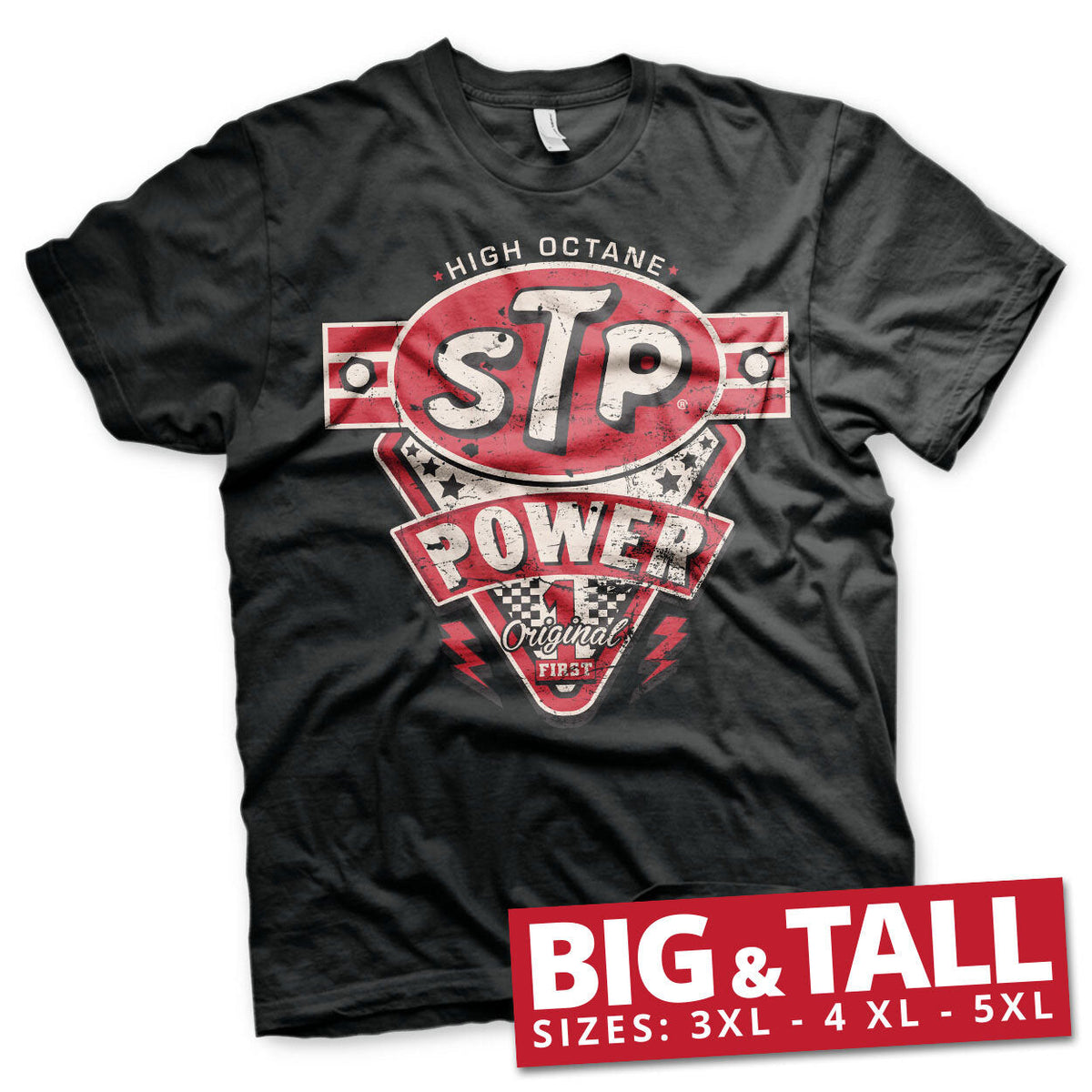 STP Power Big & Tall T-Shirt – T-shirt grande taille