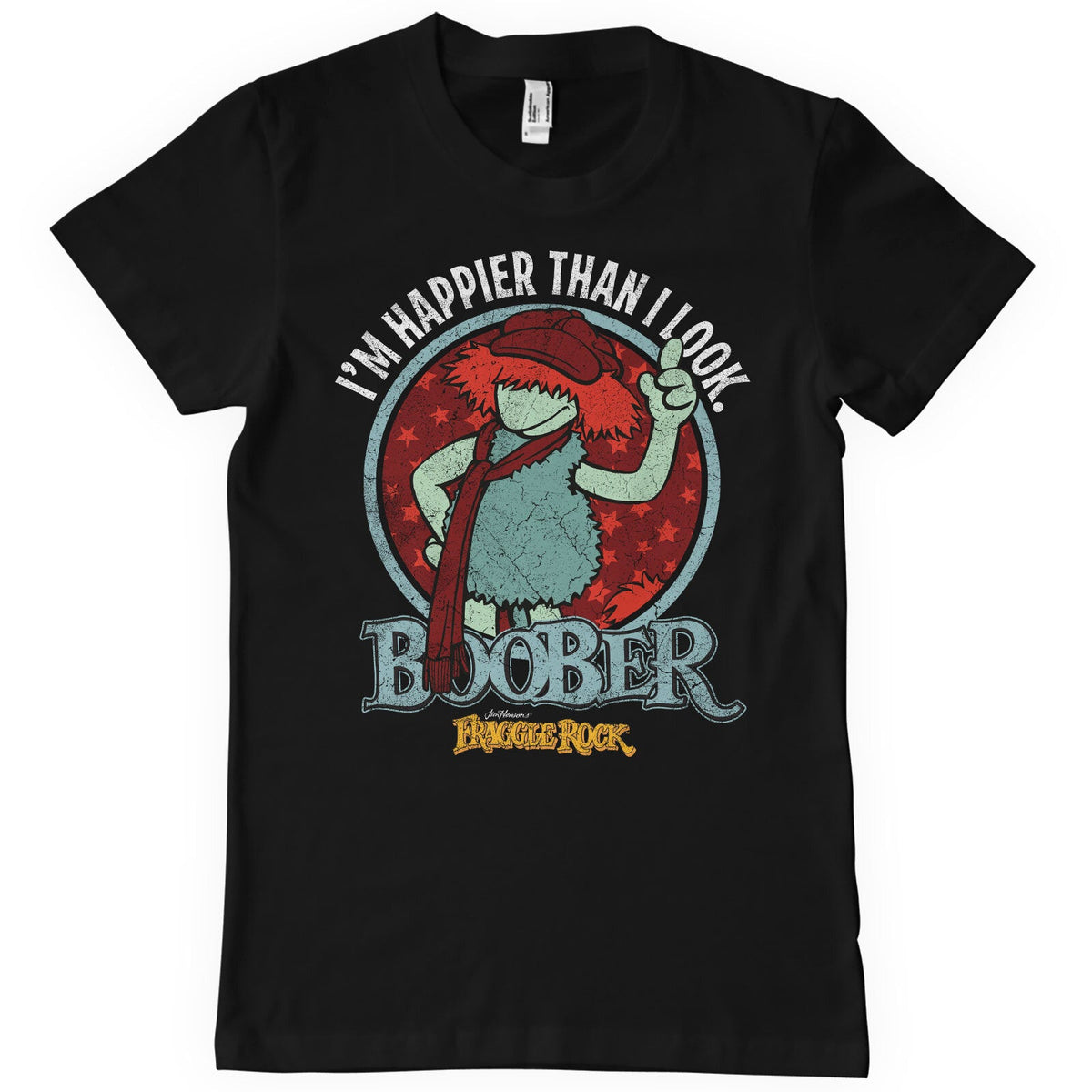 Boober - Happier Than I Look T-Shirt – T-shirt