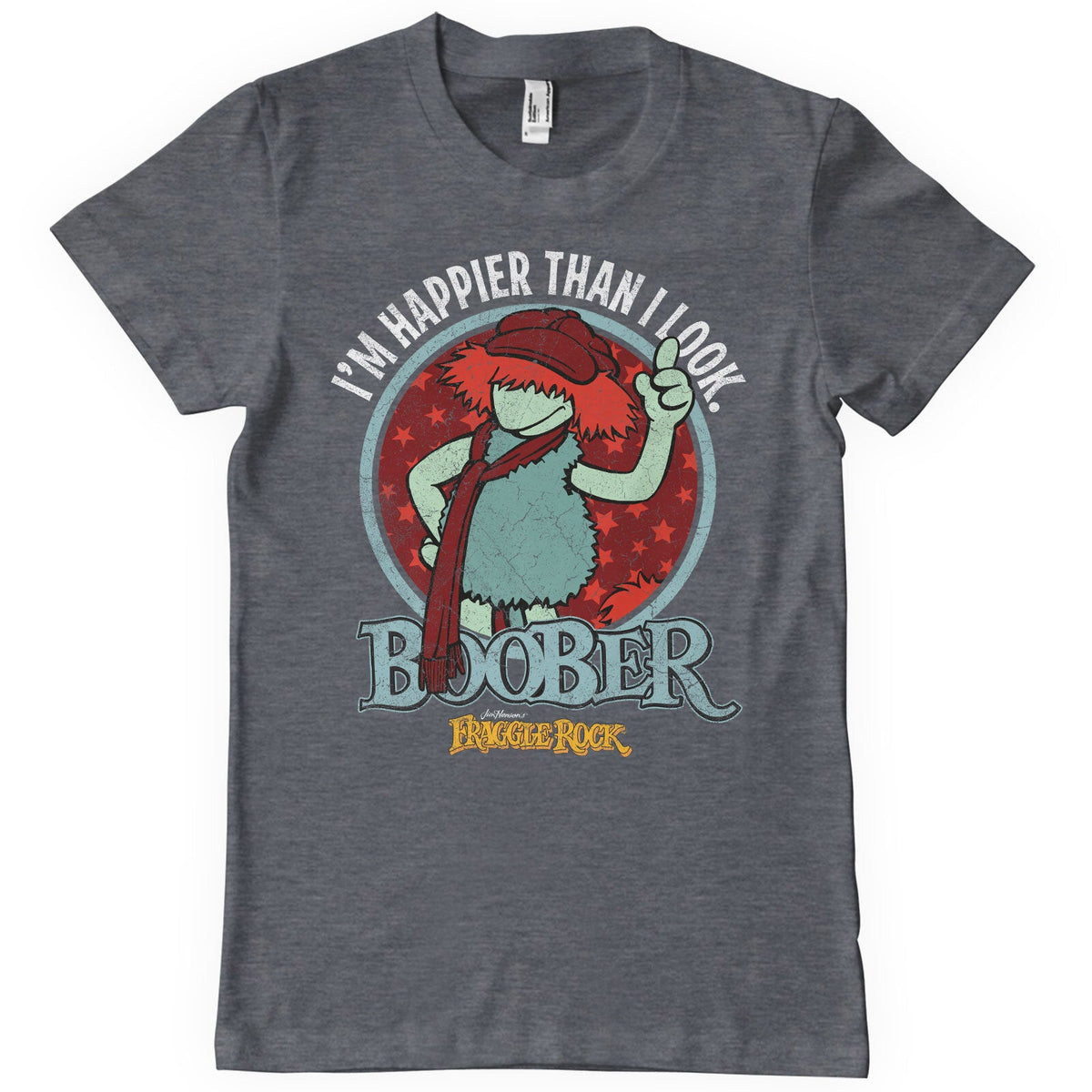 Boober - Happier Than I Look T-Shirt – T-shirt