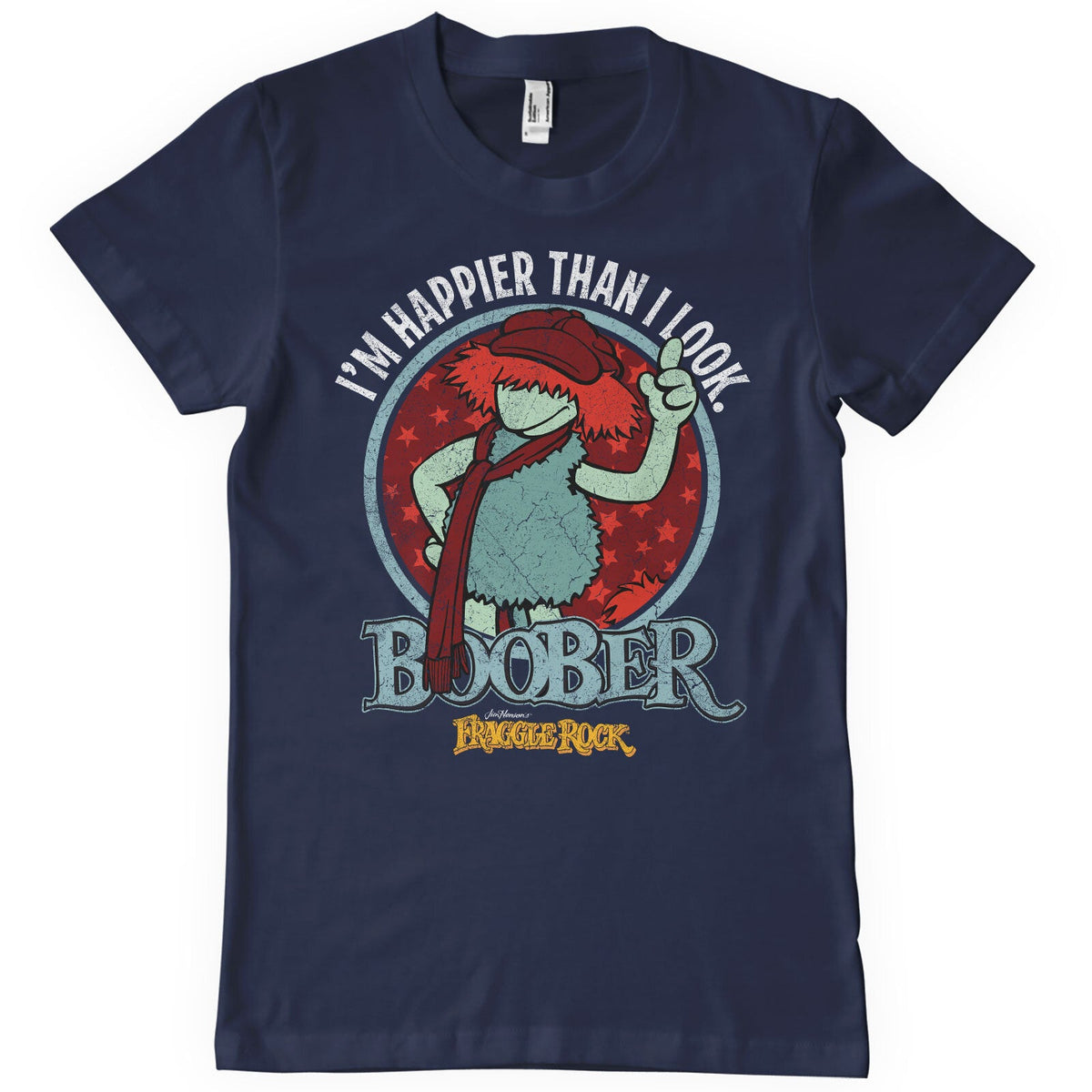 Boober - Happier Than I Look T-Shirt – T-shirt