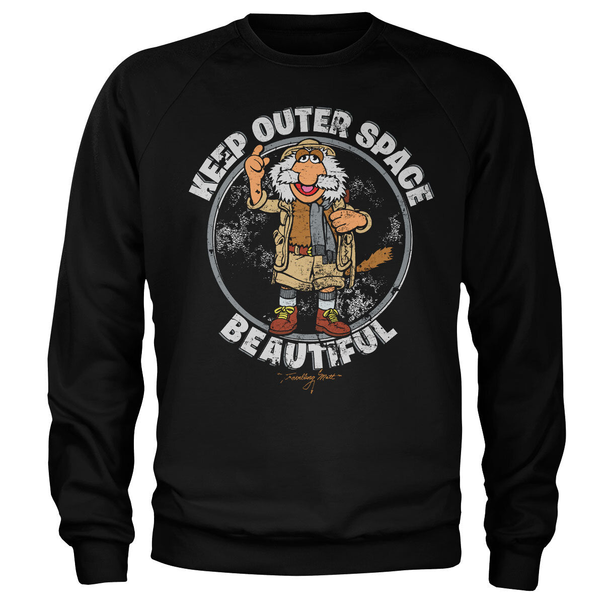 Traveling Matt - Make Outer Space Beautiful Sweatshirt – Sweat