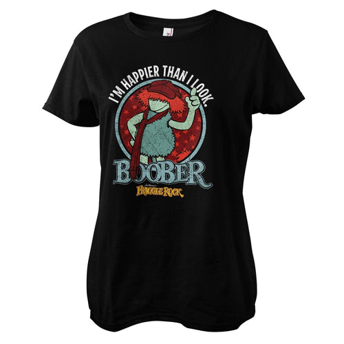 Boober - Happier Than I Look Girly Tee – T-shirt femme