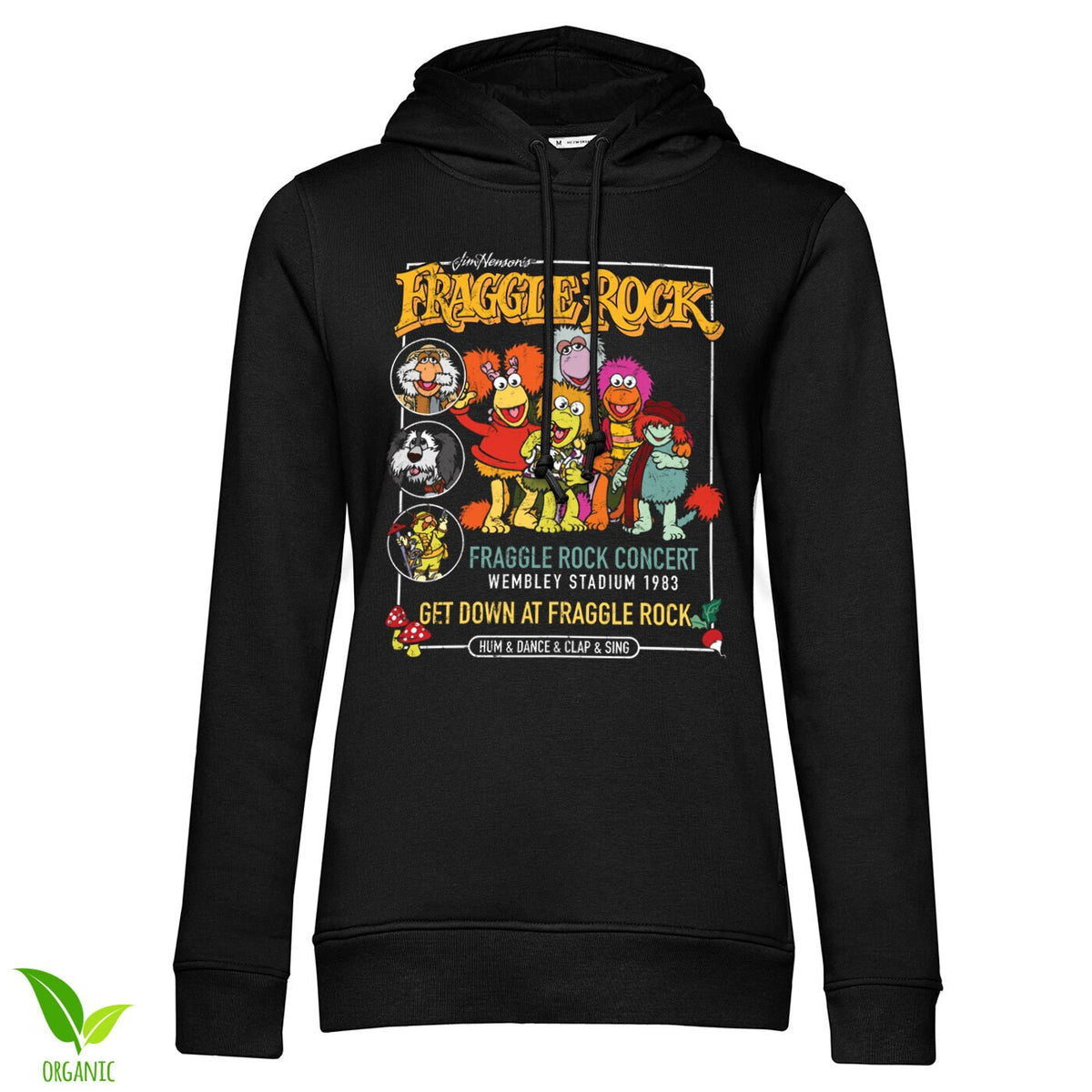 Fraggle Rock Concert Girls Hoodie – Sweat à capuche femme