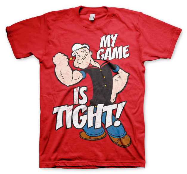 Popeye - Game Is Tight T-Shirt – T-shirt