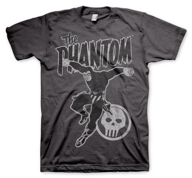 Phantom (Le Fantôme du Bengale) Jump Distressed T-Shirt – T-shirt
