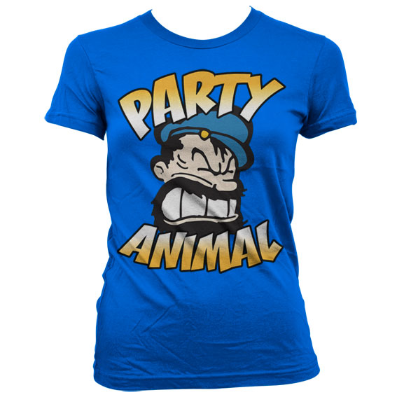 Brutos - Party Animal Girly T-Shirt – T-shirt femme