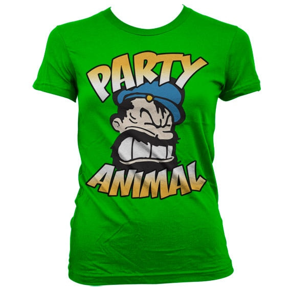 Brutos - Party Animal Girly T-Shirt – T-shirt femme