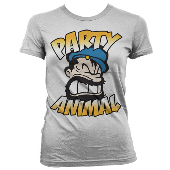 Brutos - Party Animal Girly T-Shirt – T-shirt femme