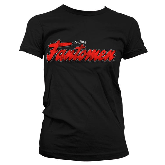 Le Fantôme du Bengale - Fantomen Distressed Logo Girly T-Shirt – T-shirt femme
