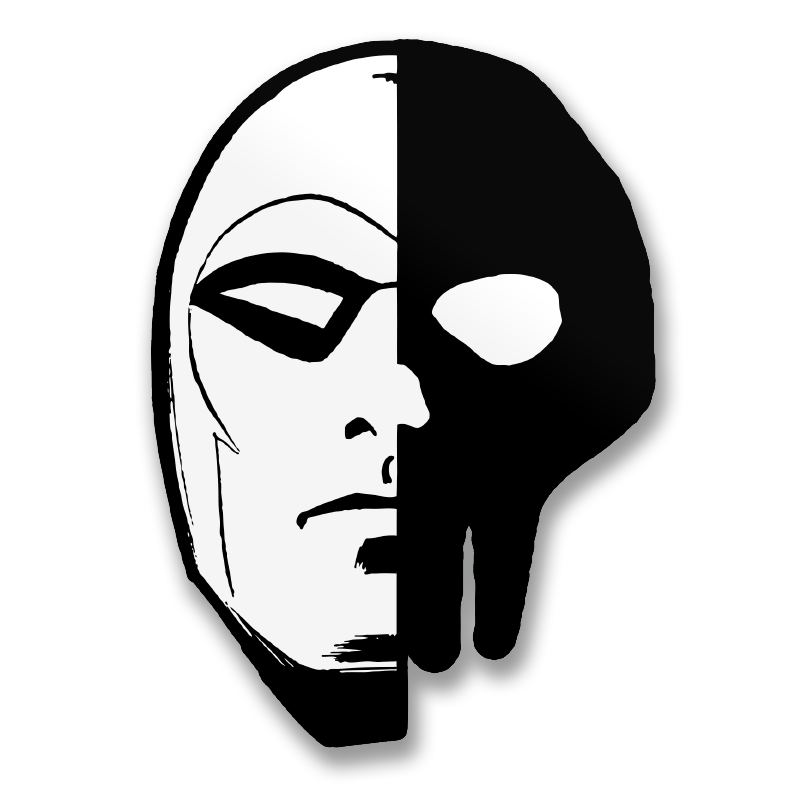 The Phantom (Le Fantôme du Bengale) Icon Head Sticker – Sticker
