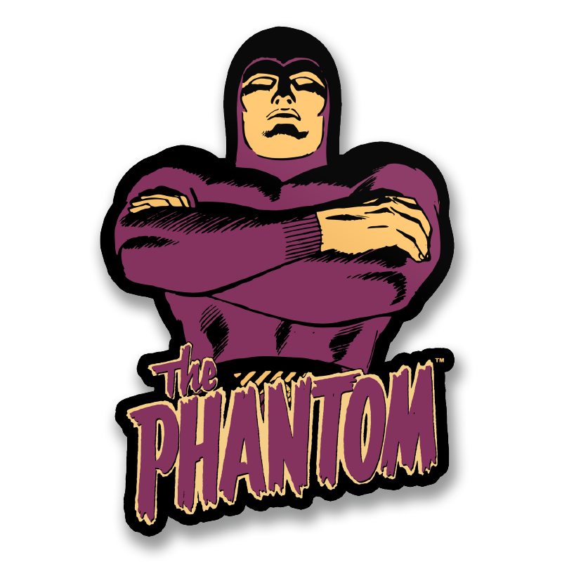 The Phantom (Le Fantôme du Bengale) Sticker – Sticker