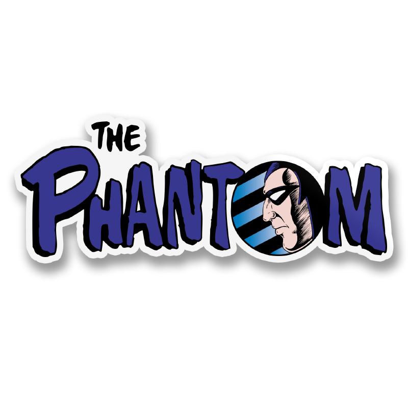 The Phantom (Le Fantôme du Bengale) Logo Sticker – Sticker