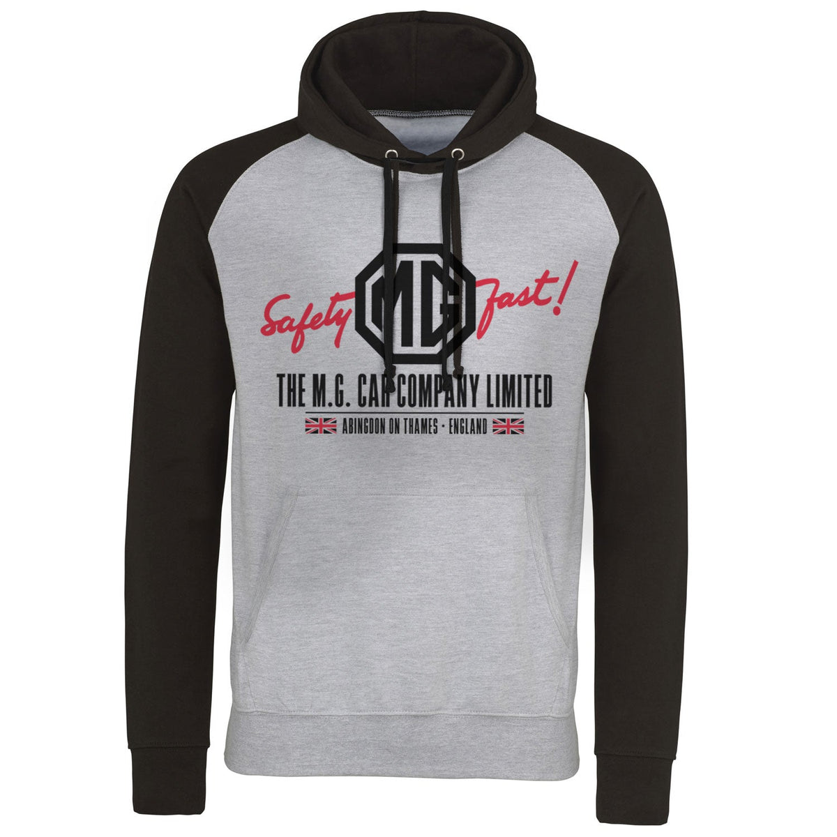 M.G. Cars Co. - England Baseball Hoodie – Sweat à capuche baseball