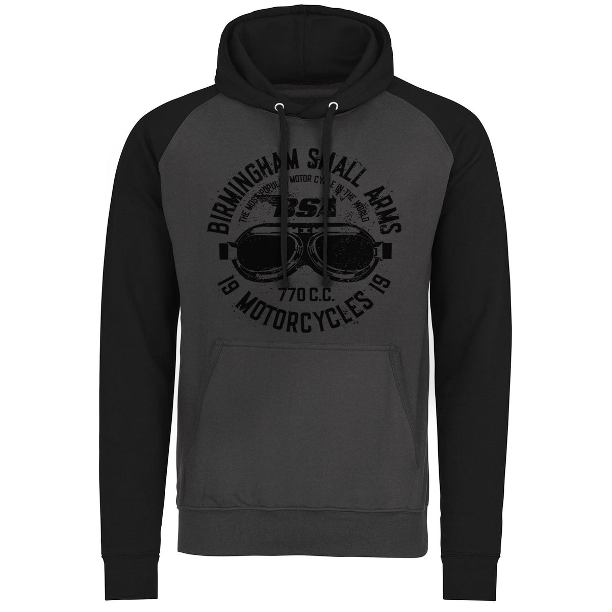 Birmingham Small Arms Goggles Baseball Hoodie – Sweat à capuche baseball